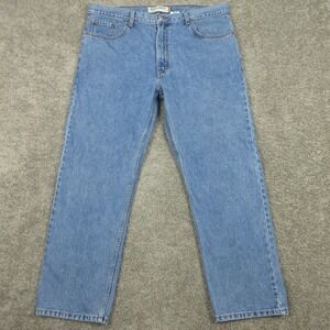 Vintage Levis Jeans Mens 40x30 Blue Stone Wash 505 Regular Straight Denim Pants
